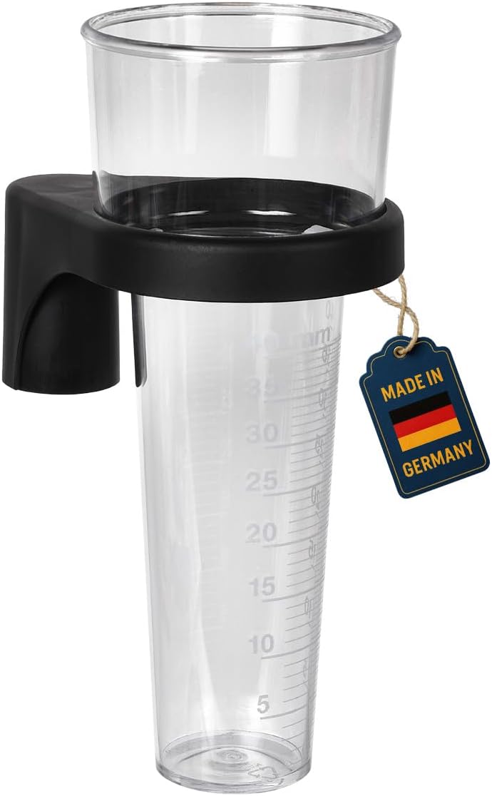 Detalle de TFA Rain Gauge Post Mount with Clear Scale and Removable Vessel