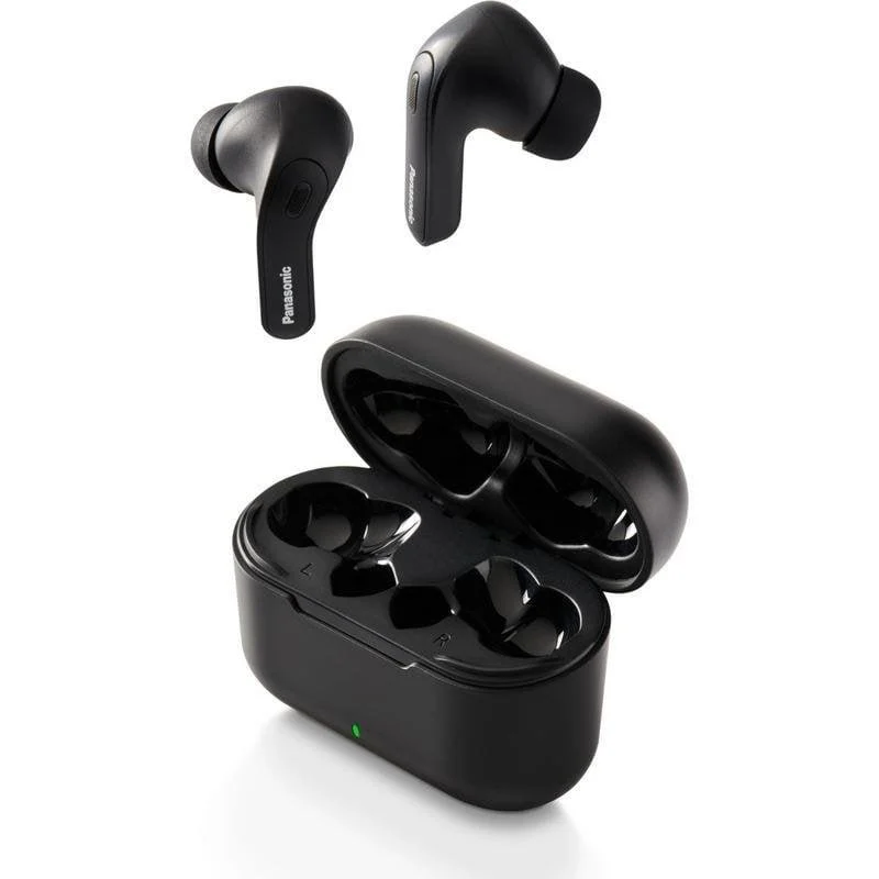 Detalle de Auriculares Panasonic RZ-B310W: Bluetooth 5.3, cancelación de ruido y resistencia IPX4 para uso diario