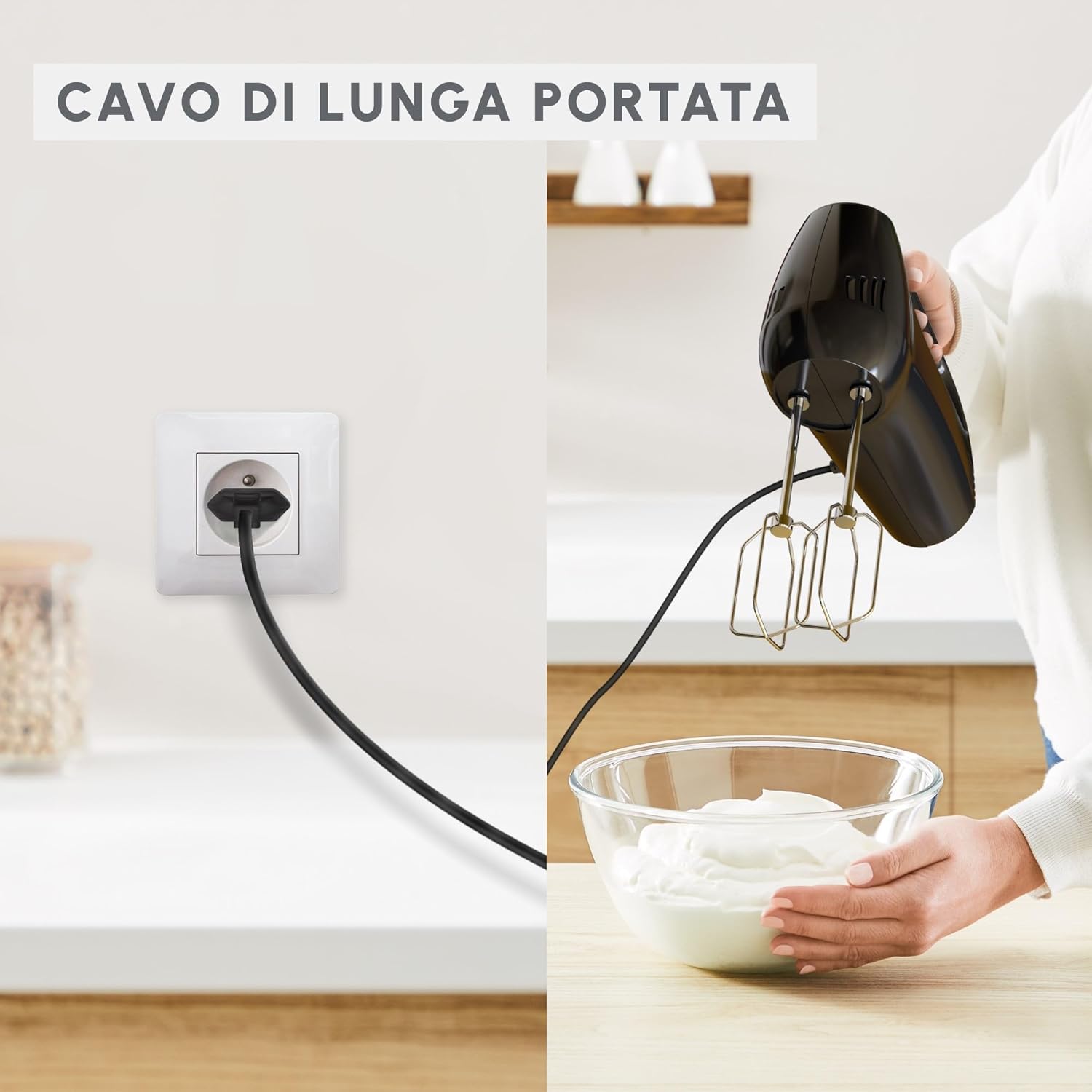 Thumbnail 5 de Moulinex Quick Mix Sbattitore HM3108: potenza, robustezza e maneggevolezza al tuo servizio