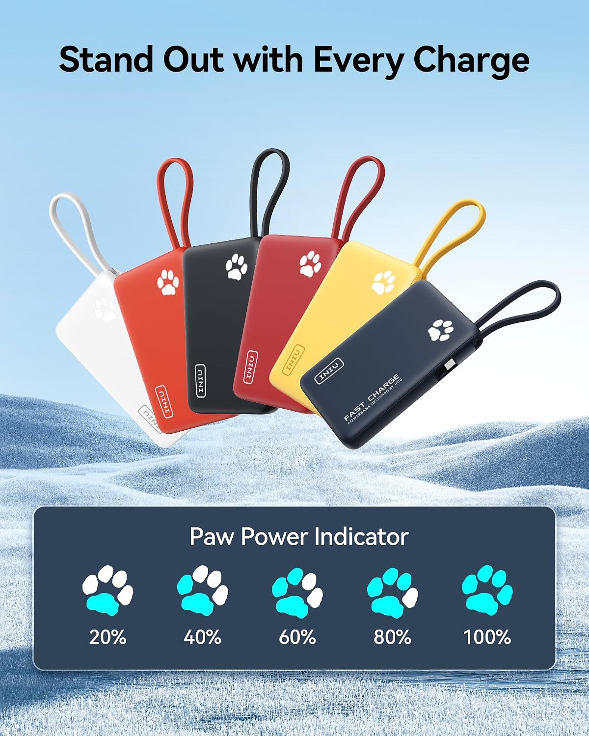 Thumbnail 6 de INIU P41L Slim 10000mAh Power Bank, 45W USB-C Fast Charging