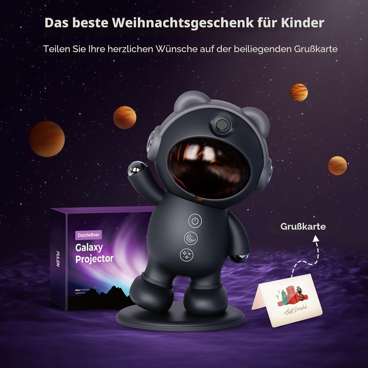 Thumbnail 6 de FULEN Sternenhimmel Projektor 🌌