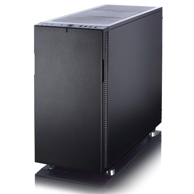 Detalle de Fractal Design Define R5 negra: caja PC ATX/ Micro ATX/ Mini-ITX, silencio y flexibilidad para alto rendimiento