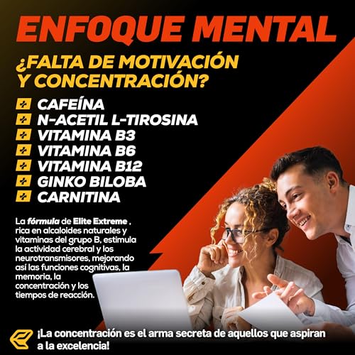 Detalle de Italian Elite Elite Extreme 120 Cápsulas: energía y vitalidad para un estilo de vida activo