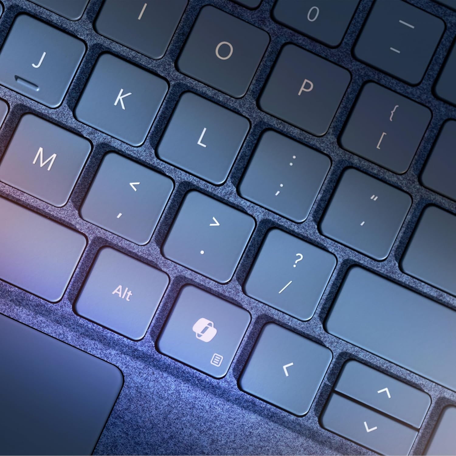 Detalle 2 de Microsoft Surface Pro 13" Zafiro Teclado con Almacenamiento para Lápiz 🖱