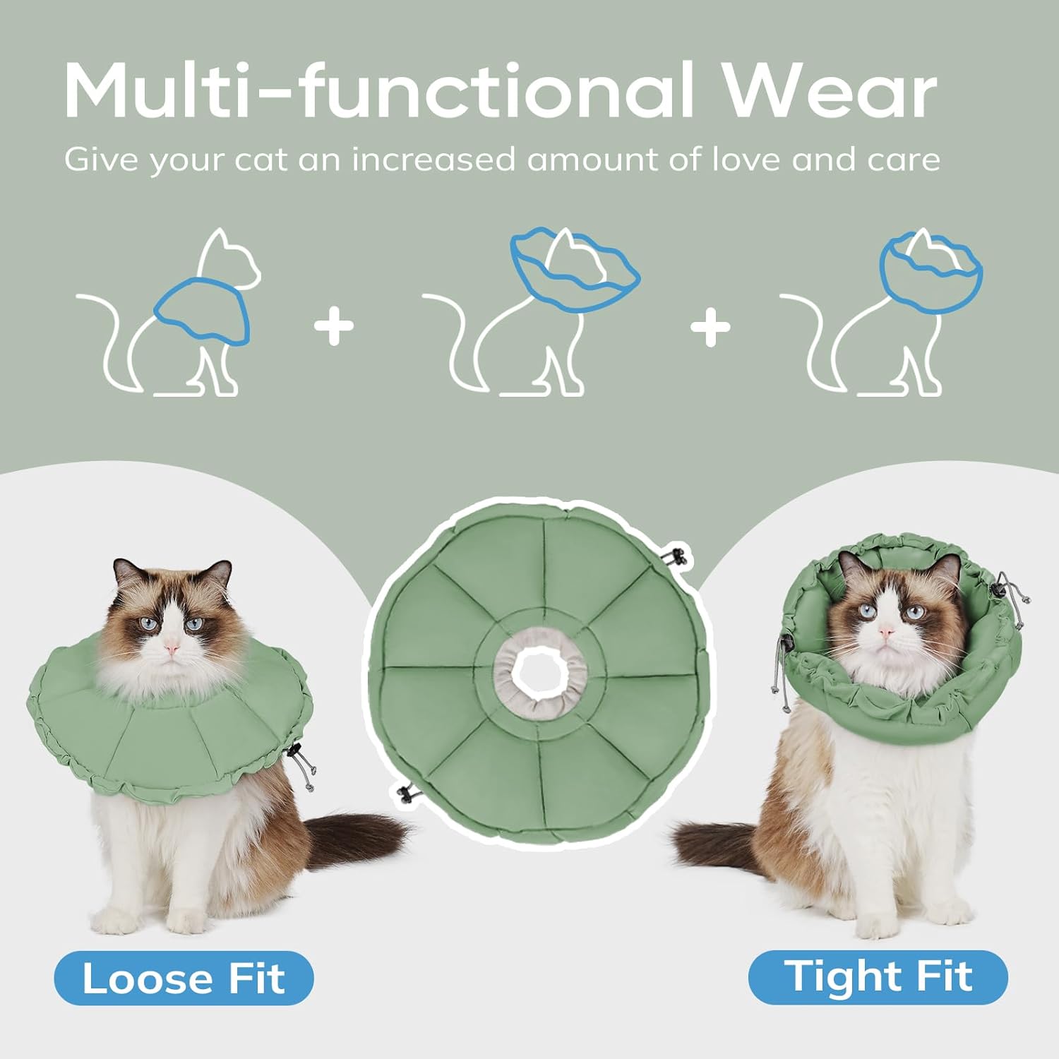 Thumbnail 2 de Supet Soft Cat Cone Collar