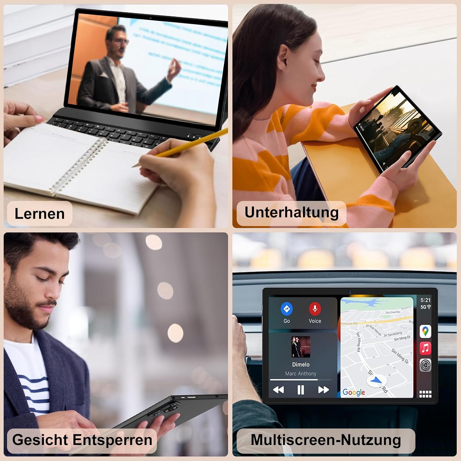 Thumbnail 6 de Dghrti 2026 Android Tablet 10 Zoll 8000 mAh