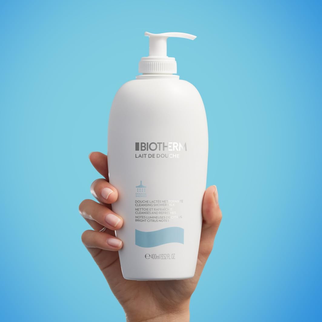 Detalle 2 de Biotherm Lait Corporel douchemelk, 400 ml, zeepvrij met citrusessenties