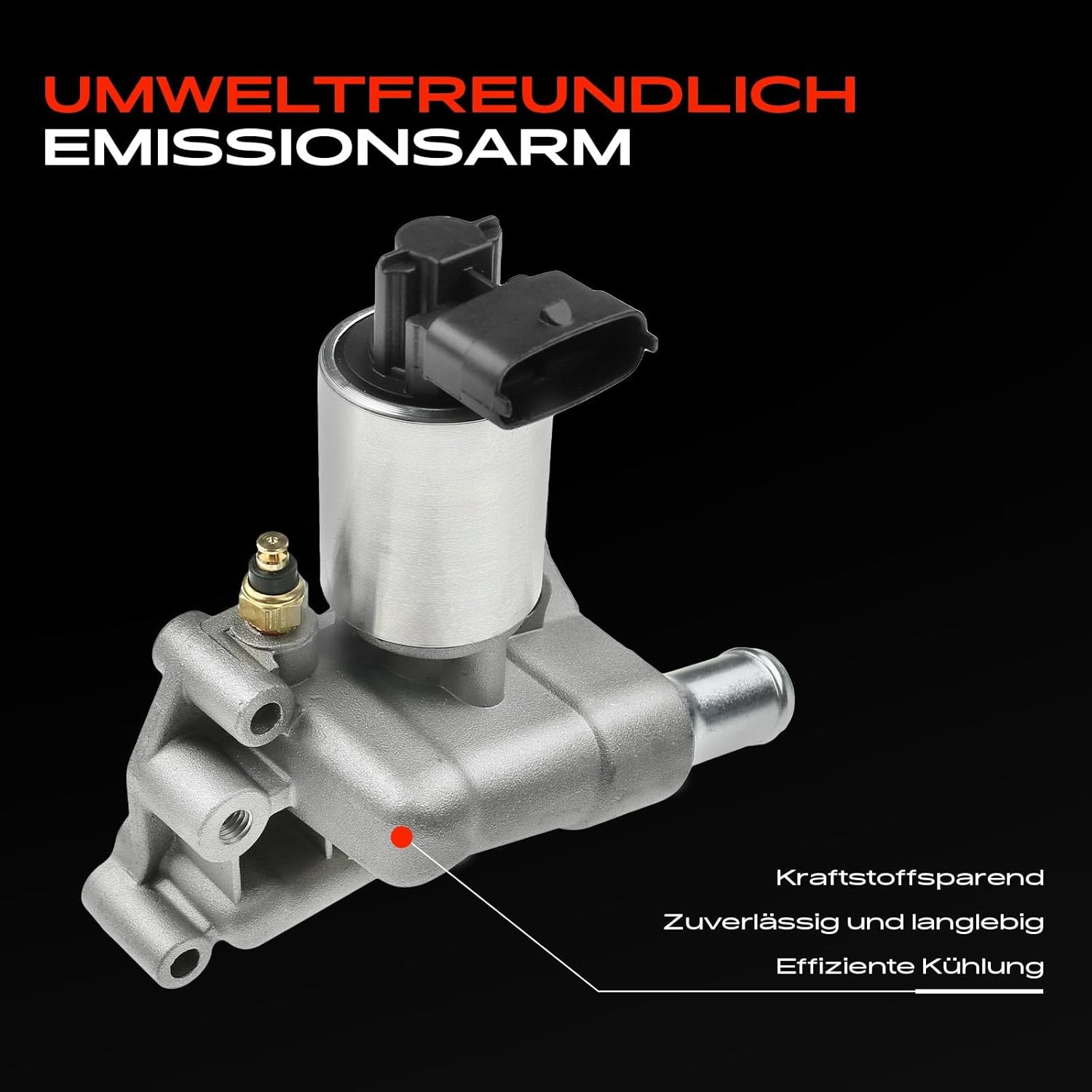 Thumbnail 4 de Frankberg AGR-Ventil Kühler für Abgasrückführung (AGR) – passend für Corsa B 73/78/79 1.2 Benzin (1998–2000), elektrisch