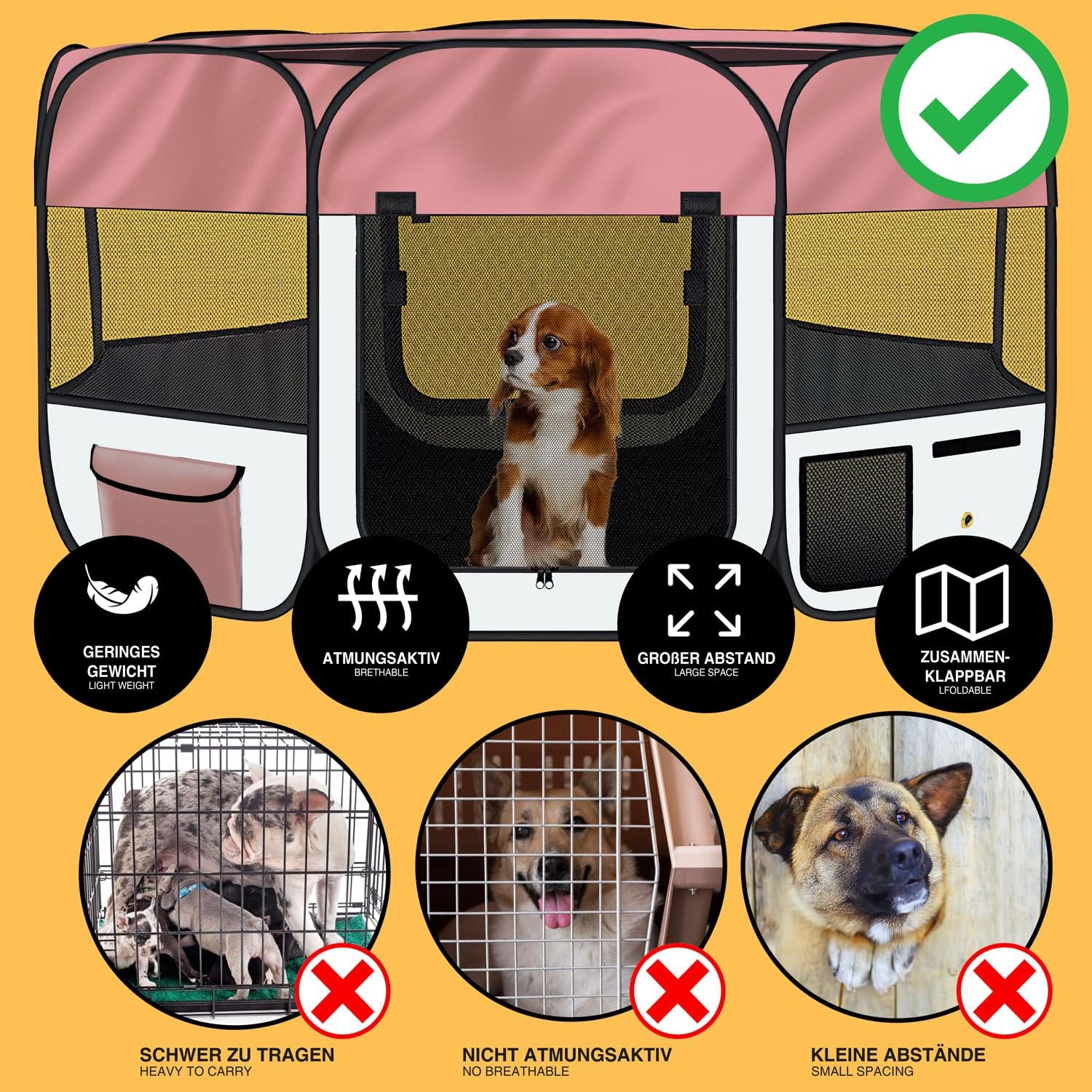 Thumbnail 2 de All Pets United Goods & Gadgets Parc XXL pour chiots, chatons, lapins et petits animaux