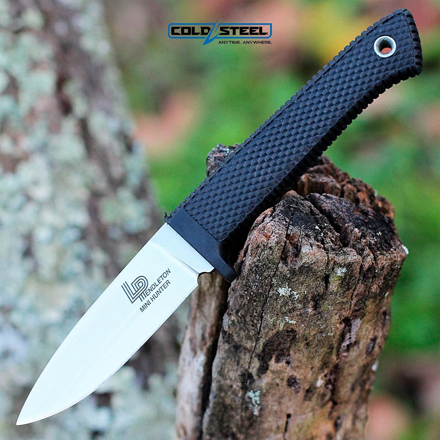 Thumbnail 6 de Cold Steel 36LPMF Pendleton Mini Hunter Fixed-Blade Knife, 3-Inch Blade