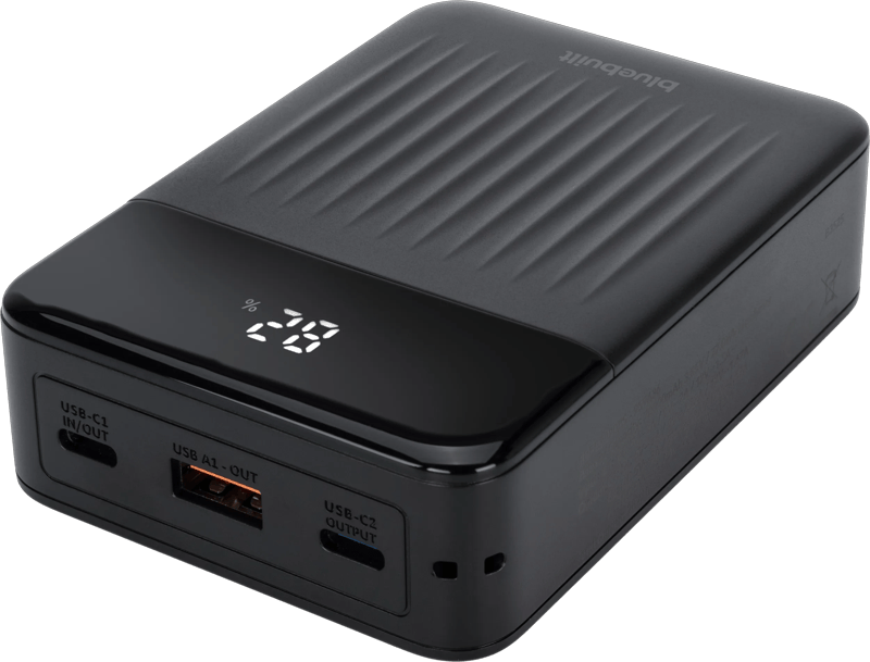 Detalle de BlueBuilt Powerbank 20.000 mAh mit Schnellladung