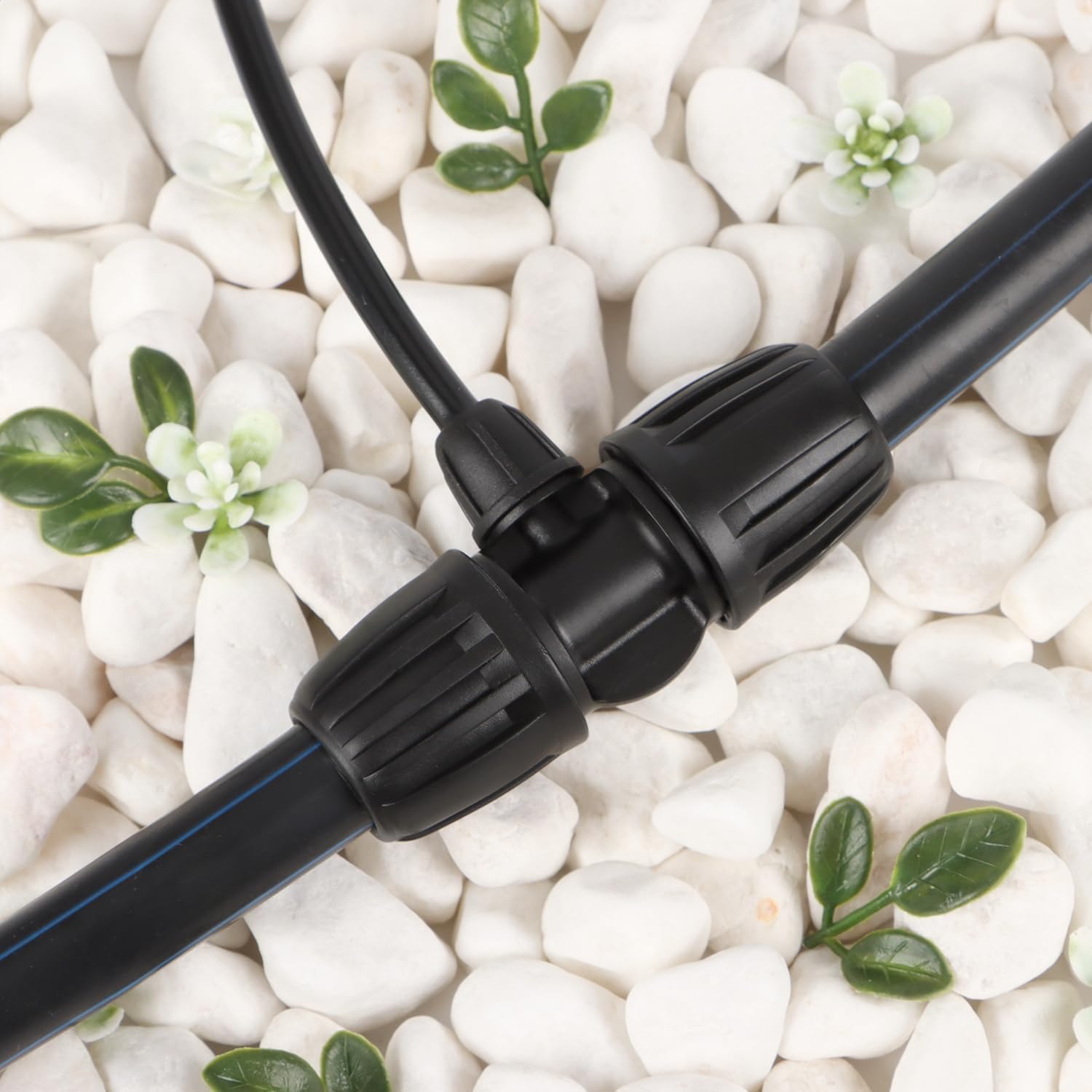 Thumbnail 2 de Wzzy Gurden 15 Stück: 3-Wege Barbed Tee Anschluss für Bewässerung – 16 mm/4 mm Schläuche, Anti-Drop-Qualitätsfitting