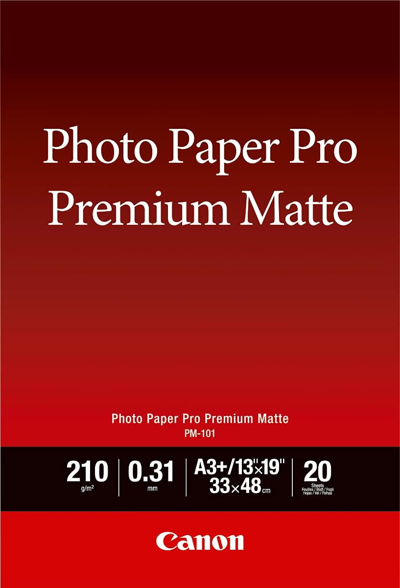 Detalle 2 de Canon PM-101 Papier Photo Premium Mat A4 (20 feuilles)
