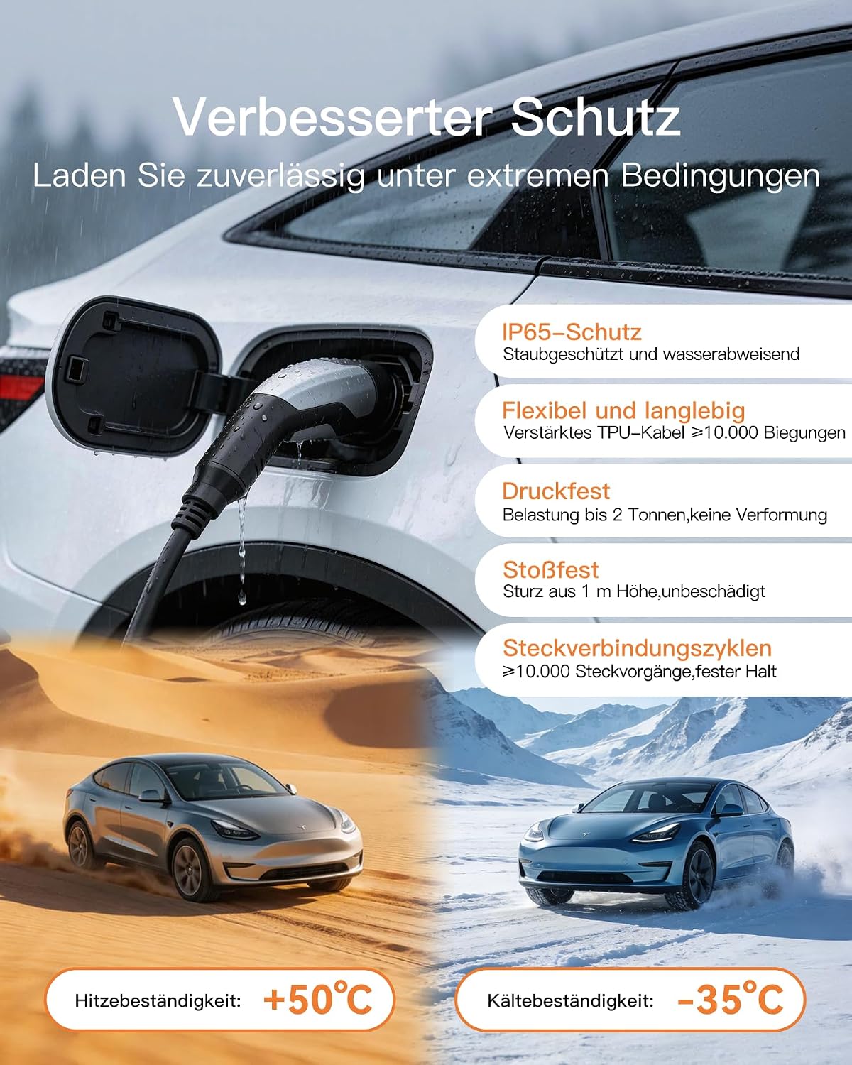Thumbnail 5 de tomons Mobile Wallbox 11 kW mit APP – Tragbares Ladesystem für Elektrofahrzeuge