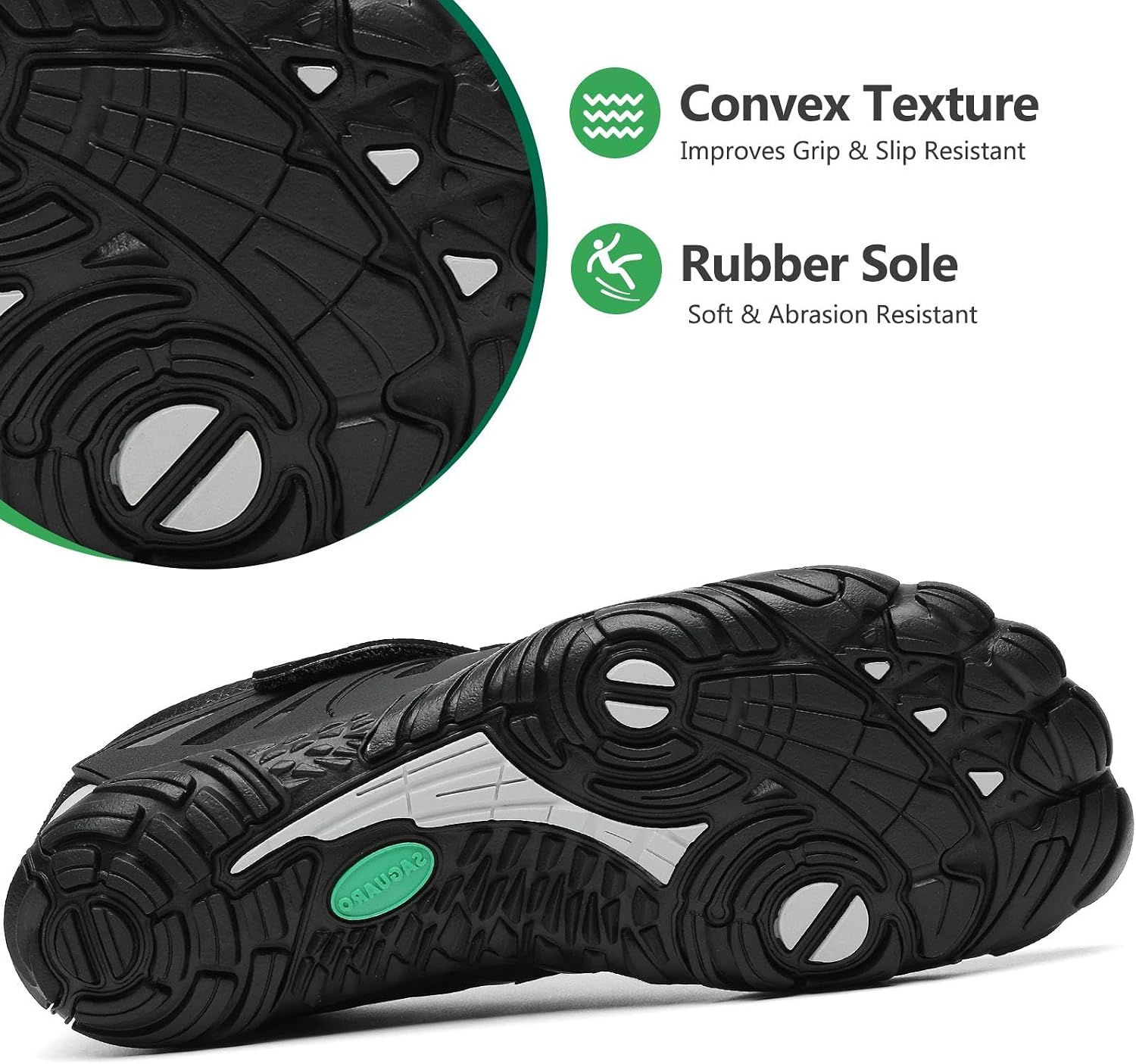 Detalle 2 de SAGUARO chaussures de trail barefoot