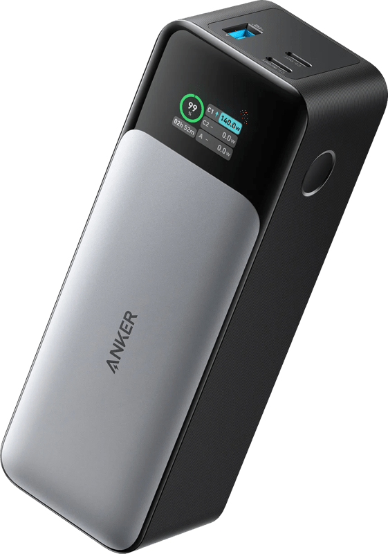 Anker PowerCore Powerbank 24.000 mAh mit Schnellladefunktion (schwarz)