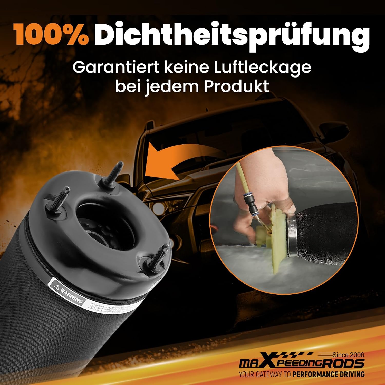 Thumbnail 2 de maXpeedingrods Airmatic Luftfederung vorne für W164/X164 – Zwei Front-Luftfedern im Set