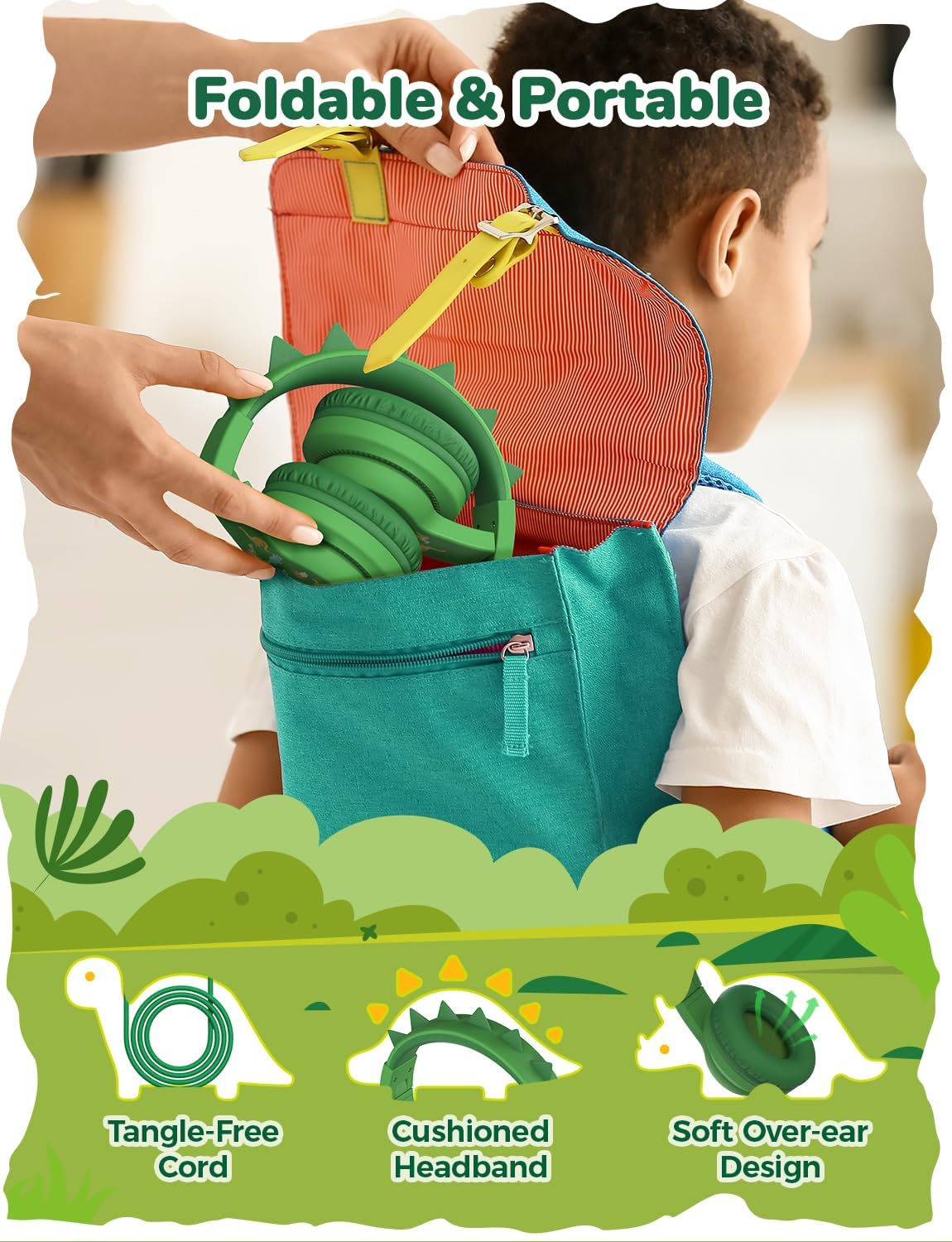 Thumbnail 6 de Kids safe volume headphones 85dBA HS19S