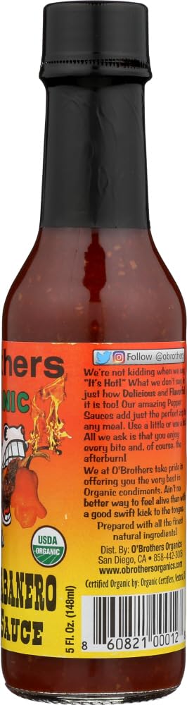 Detalle 2 de O Brothers Hot Sauce 5 oz