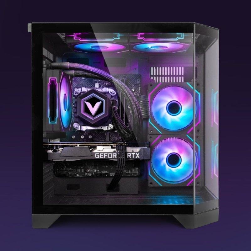 Detalle de PC Sobremesa Vibox VII-114: potencia híbrida para gaming y creación con RTX 5060