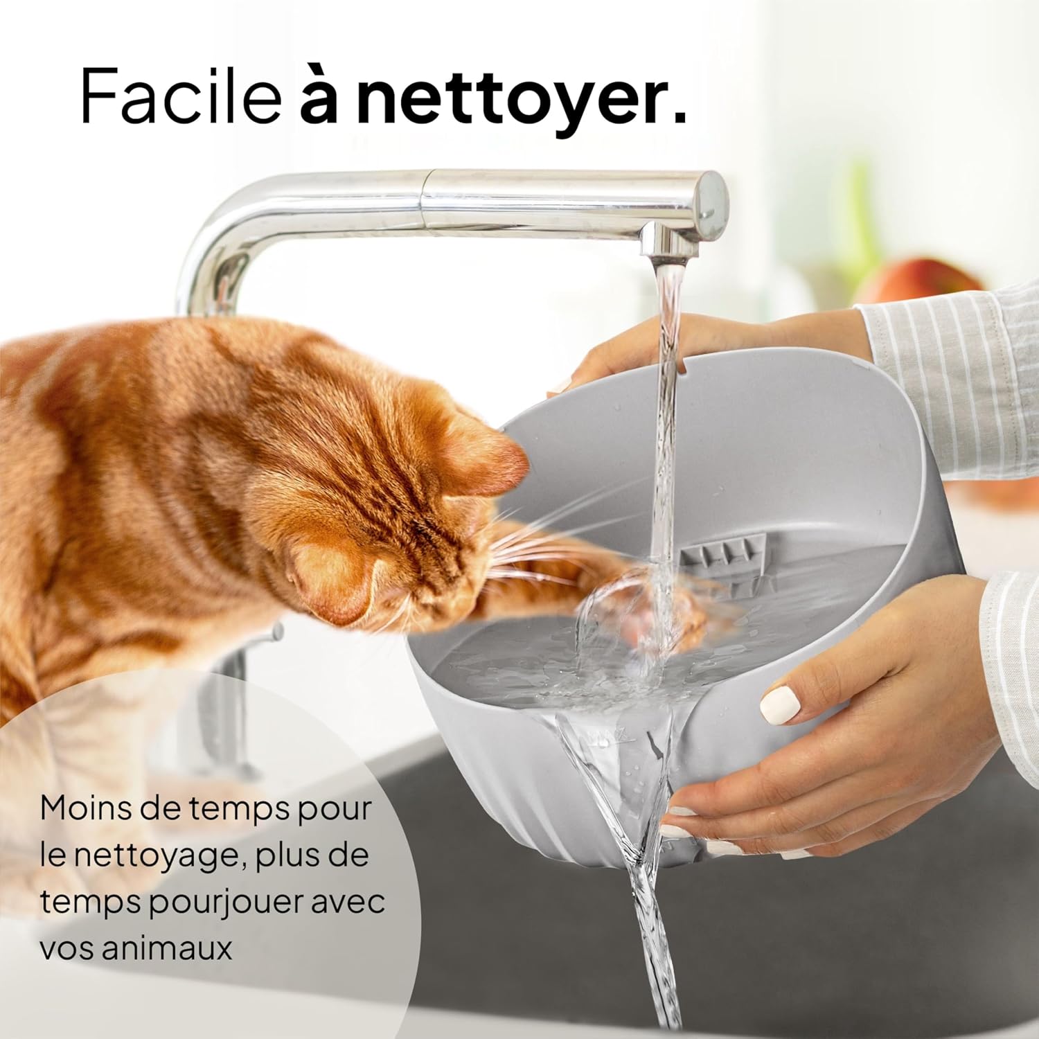 Thumbnail 5 de Pretty Paw Aqua Flow Pro 2,8 L 🐱