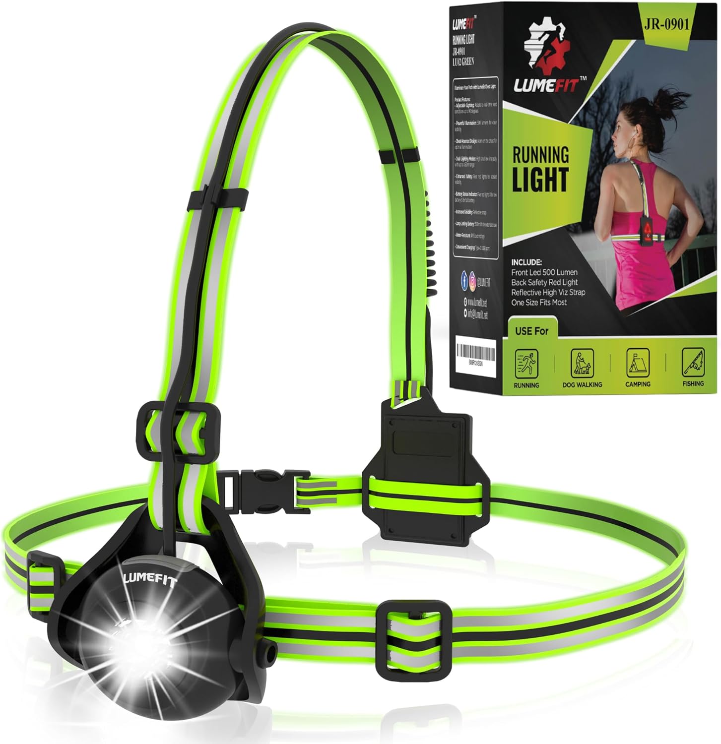 Lumefit Run Light 500 Lumen for Runners