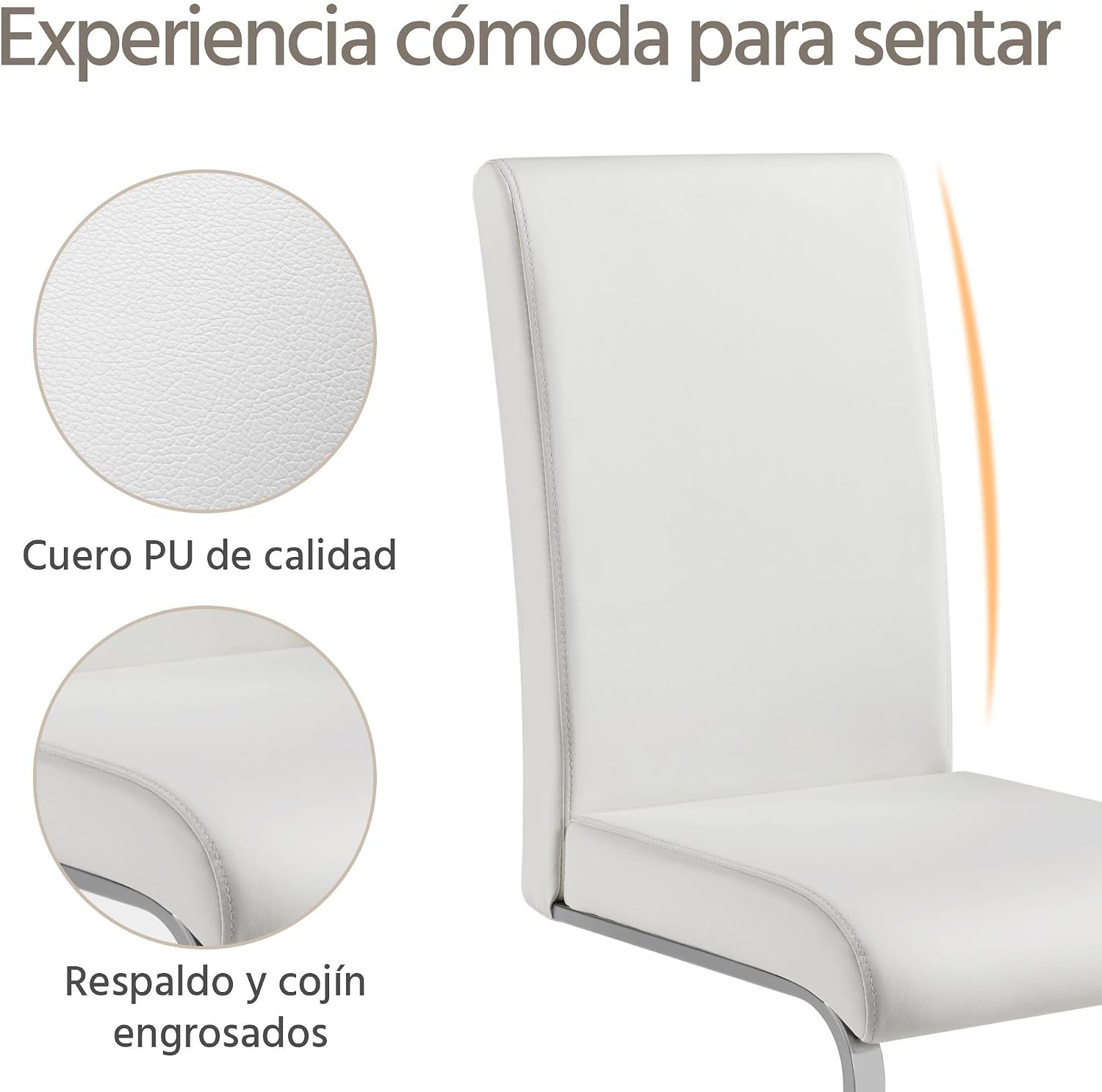 Thumbnail 4 de Yaheetech sillas de comedor 47 cm