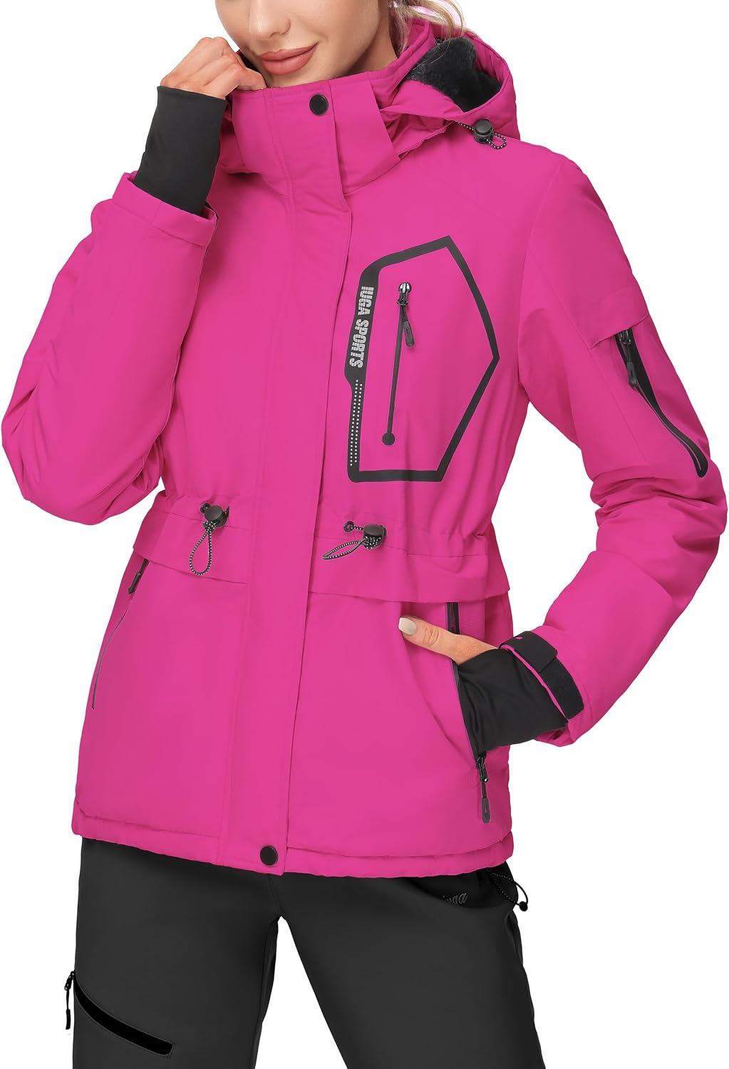 Thumbnail 5 de IUGA Waterproof Ski Jacket Women