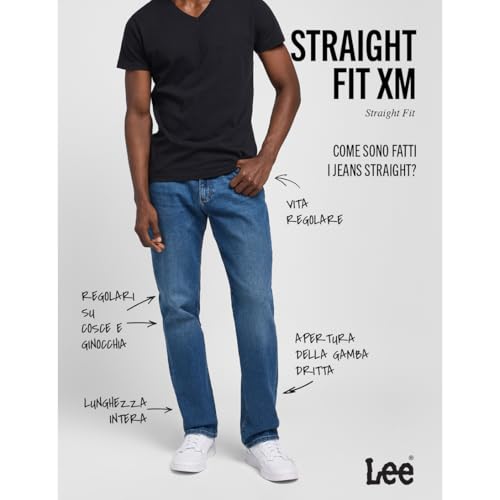 Thumbnail 3 de Lee Straight Fit Xm: jeans da uomo a gamba dritta, stile casual e versatile