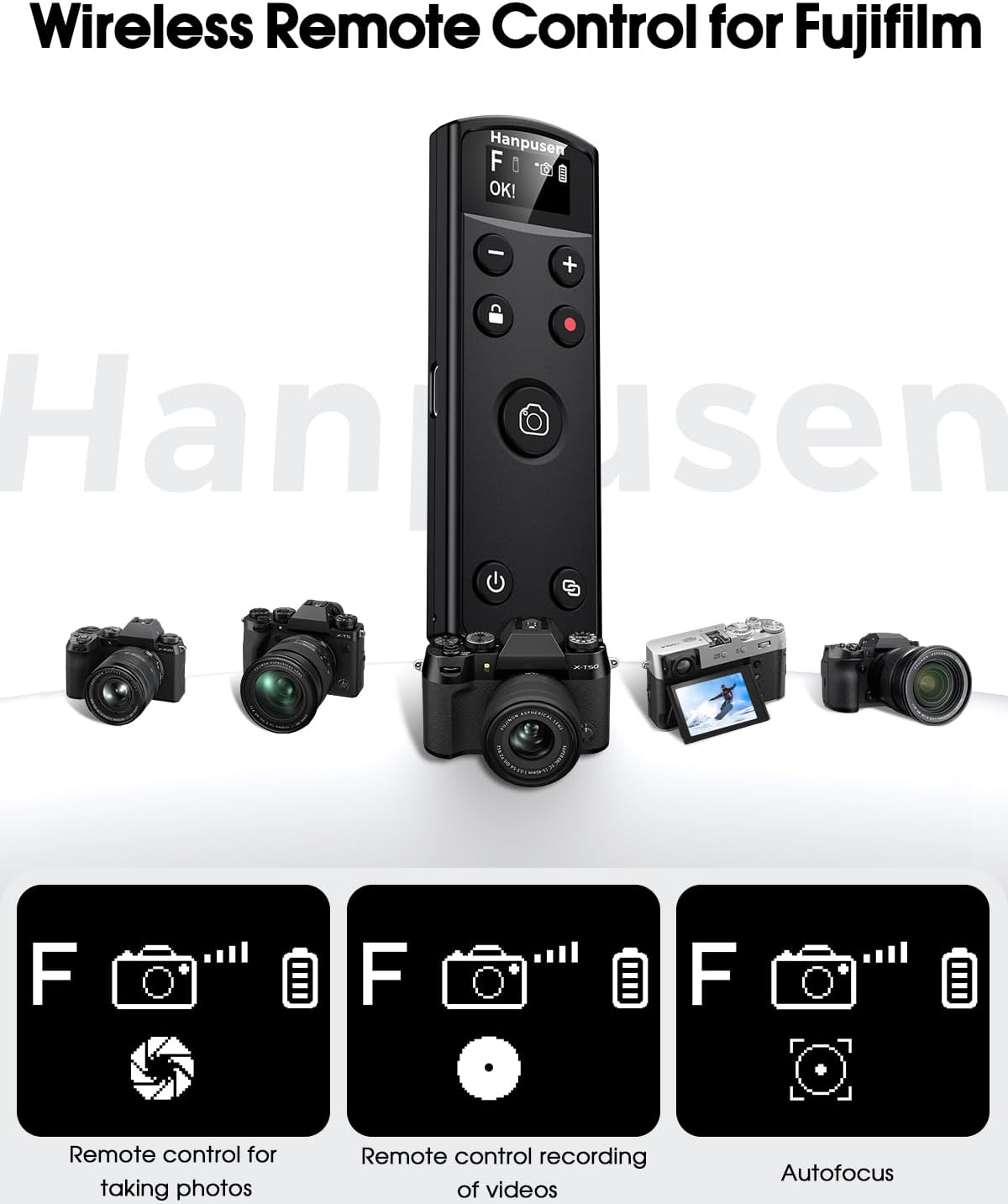 Thumbnail 3 de Hanpusen Fernbedienung 10 Std für Fujifilm
