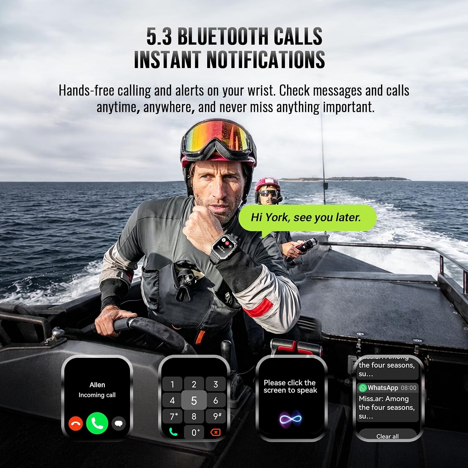 Detalle 2 de Blackview Rugged Smartwatch with 2.01-Inch Display