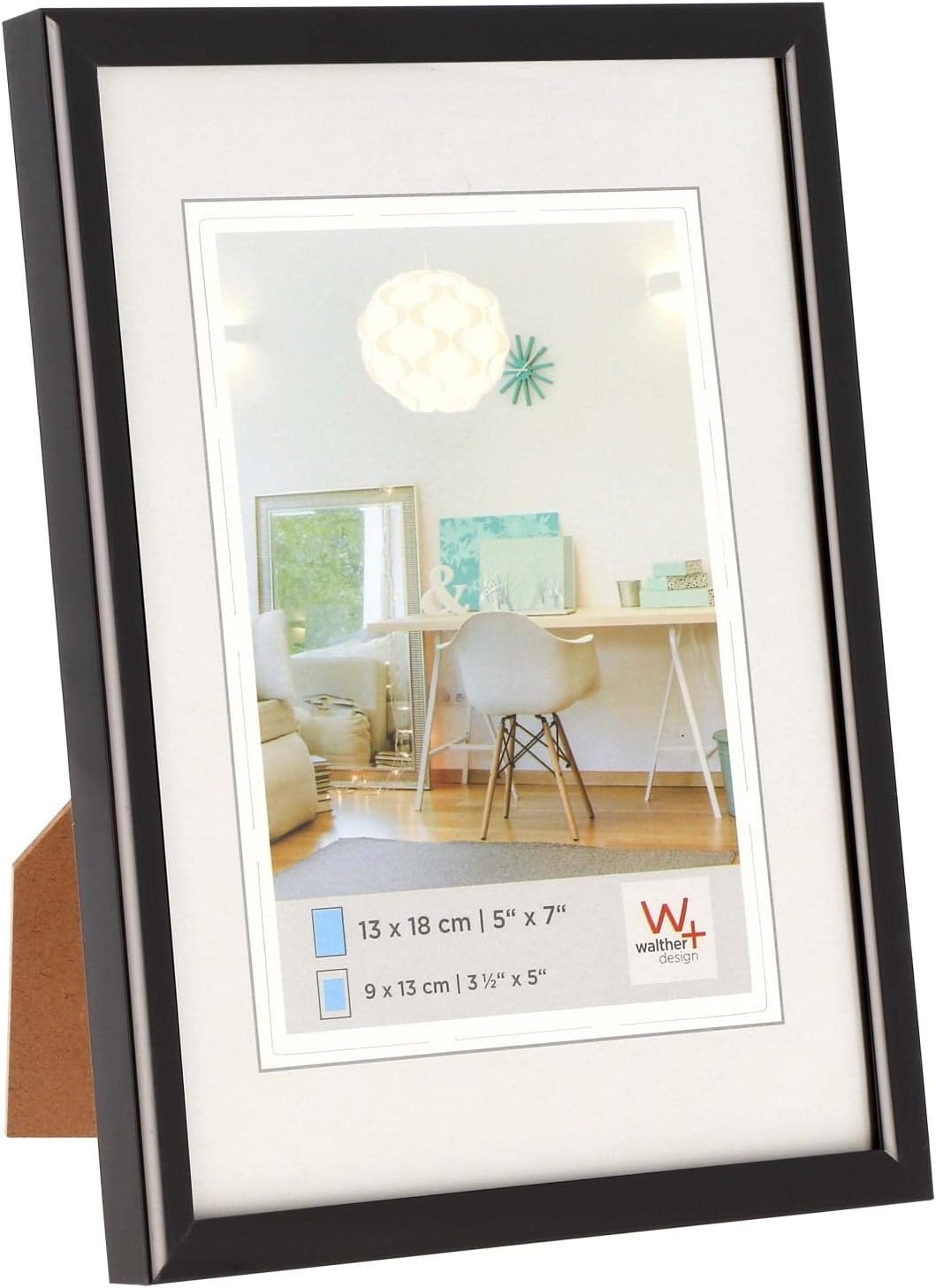 Thumbnail 6 de Cadre photo Walther Design Cadre New Lifestyle argent 60 x 80 cm avec verre d’art, KVX080S