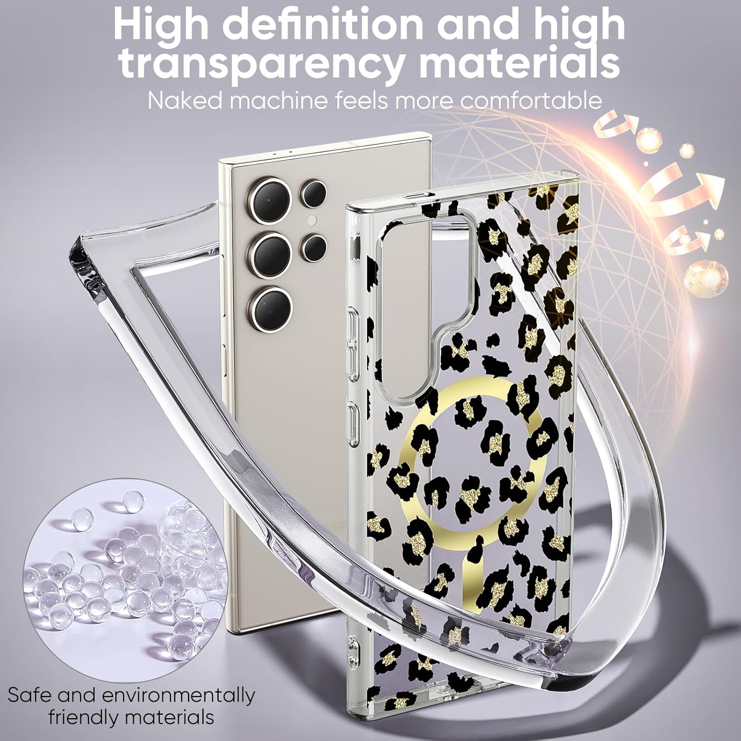 Thumbnail 1 de Unichthy Military-Grade Magnetic TPU Case for Samsung Galaxy S26 Ultra