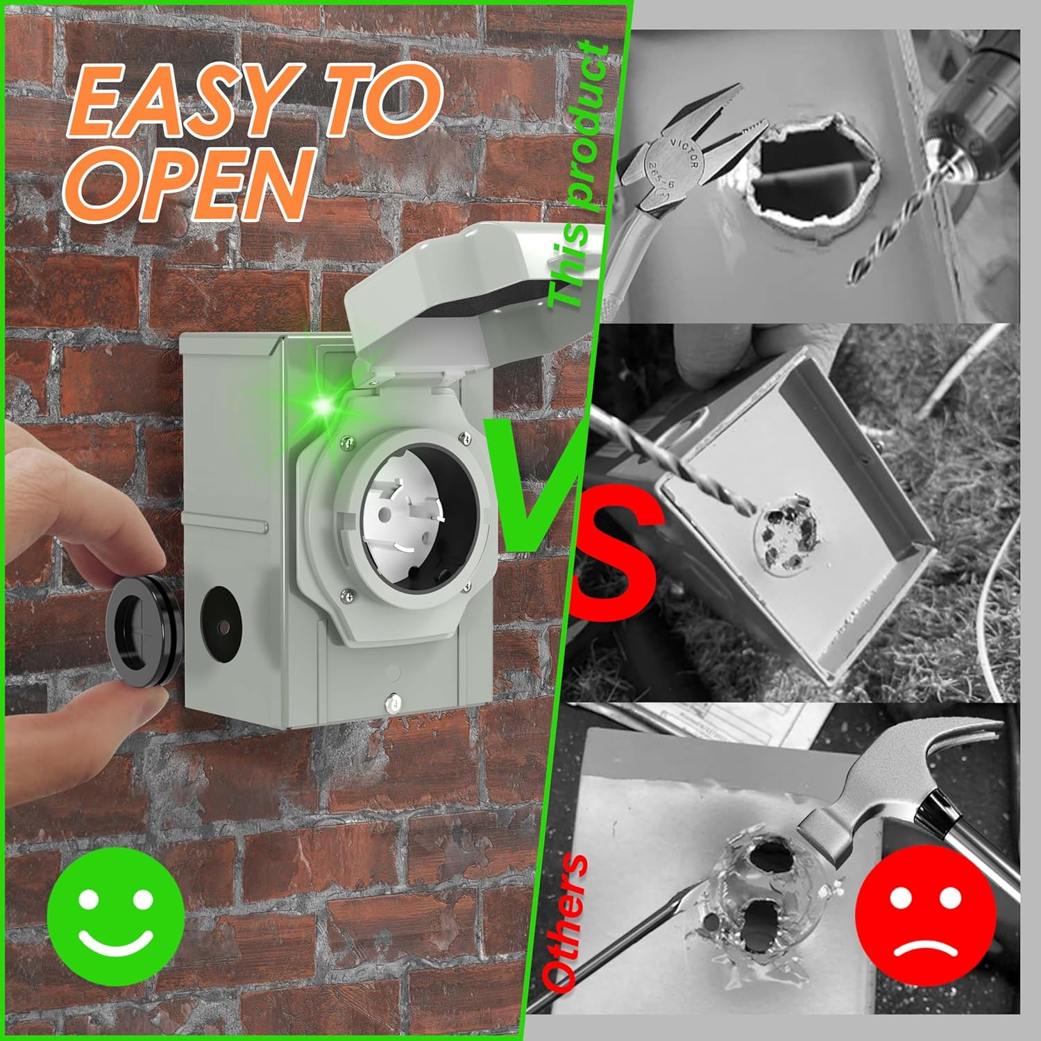 Thumbnail 6 de CircleRiver 50A Generator Power Inlet Kit 🔌
