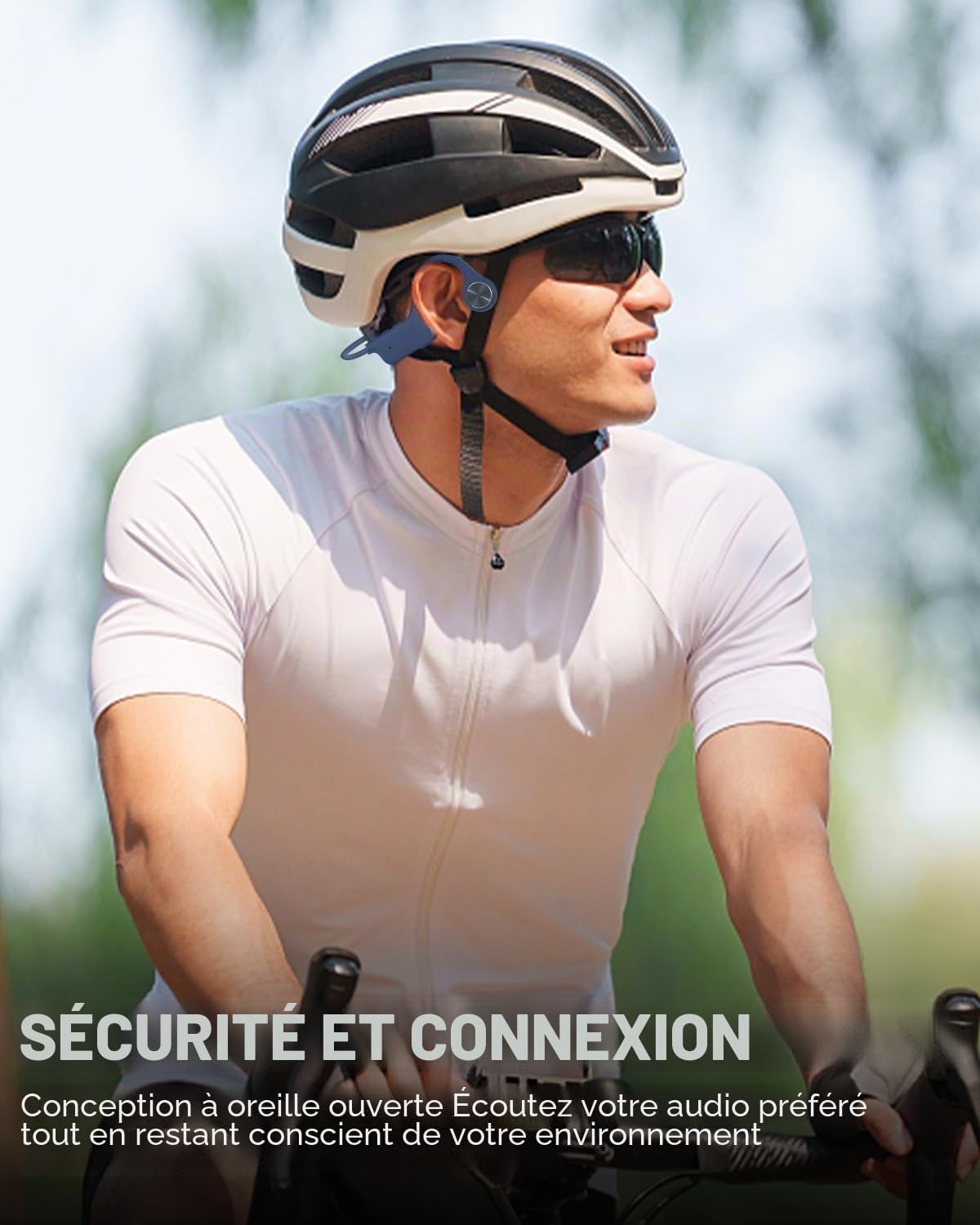 Thumbnail 3 de SANOTO Casque conduction osseuse Bluetooth 5.3 open ear – sport IPX5