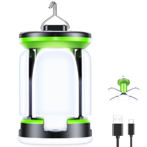 Detalle de Blukar Lampe Camping Rechargeable : lampe latérale pliable et lanterne 360°