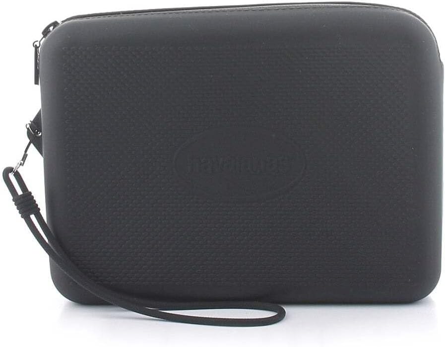 Detalle 2 de Havaianas Beach Nécessaire (23 x 16 cm) en silicone imperméable, fermeture zippée et bandoulière