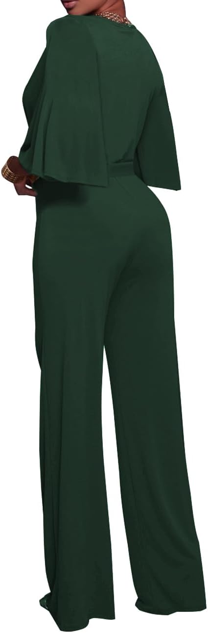 Detalle 2 de BessCops Loose Belted Jumpsuit