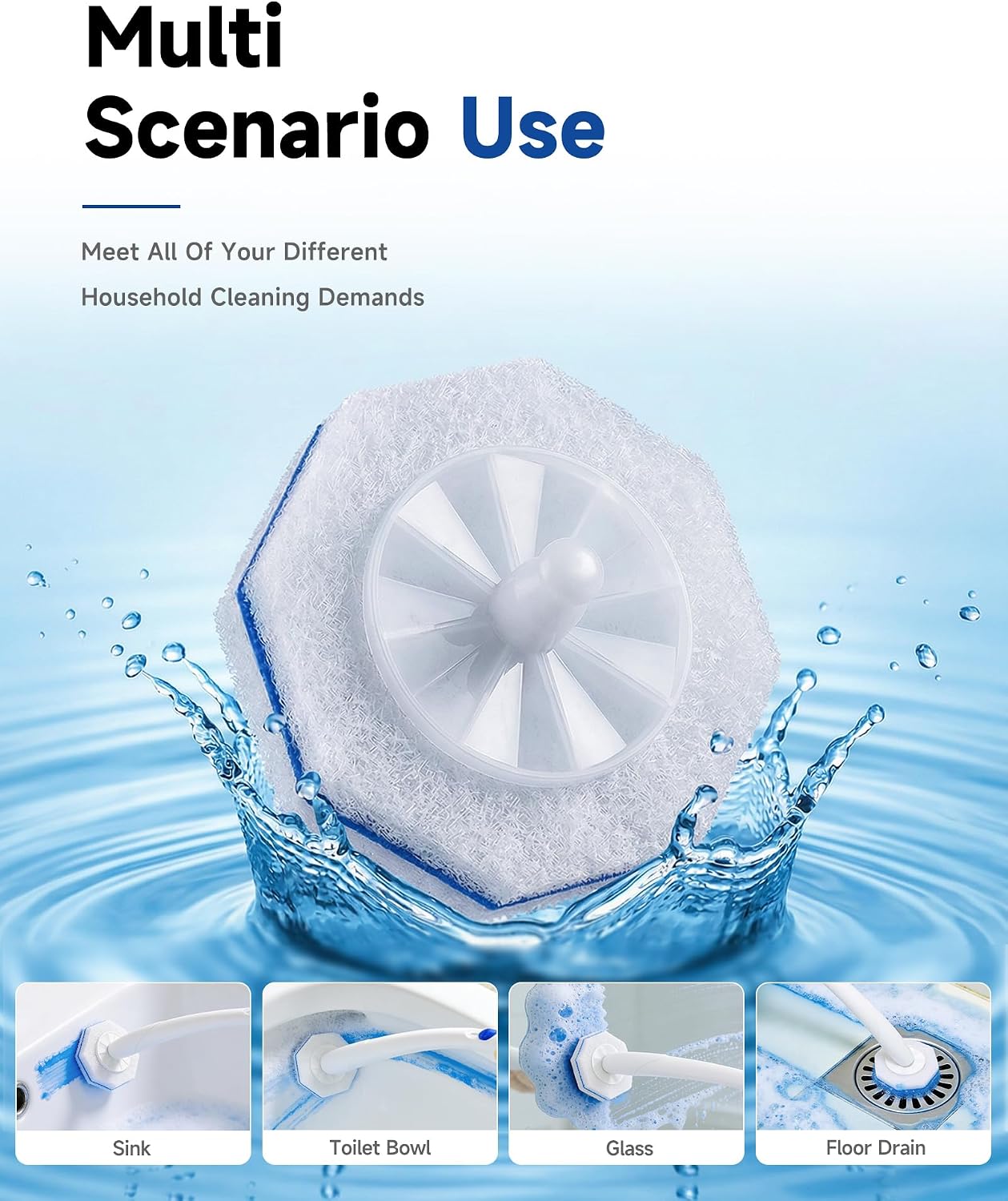 Thumbnail 5 de 80 Count Toilet Wand Refills for Clorox: 5X Cleaning Power & No-Fall-Apart Design