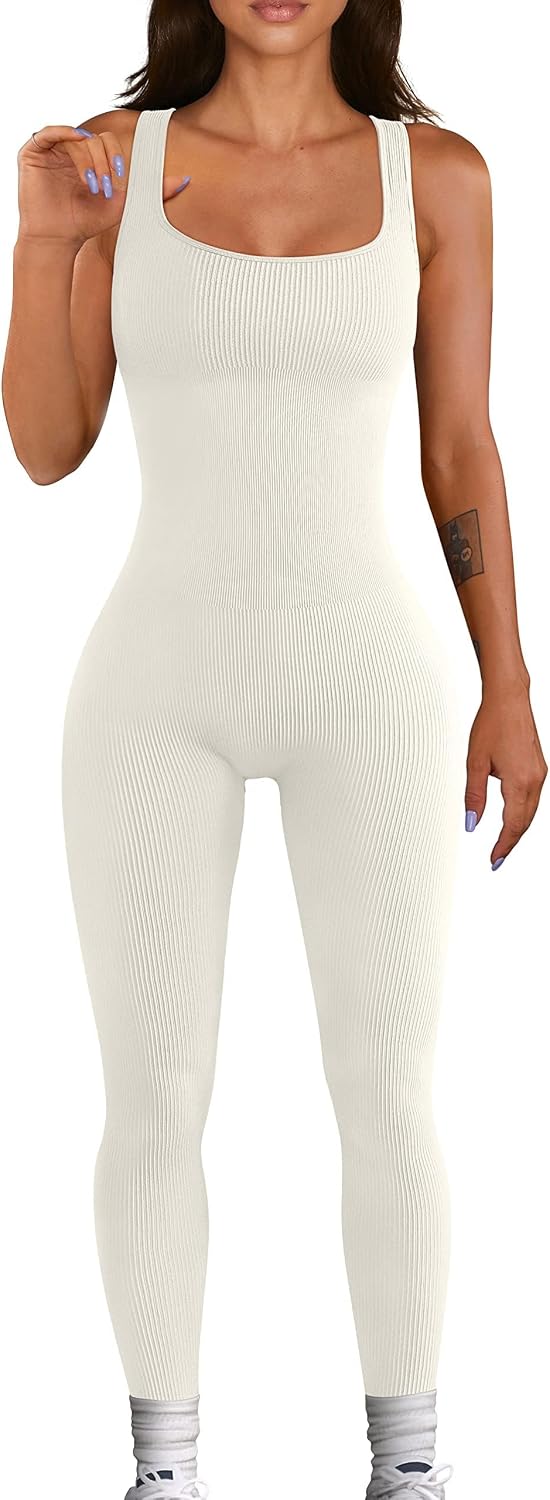 Detalle de YIOIOIO Women Seamless Jumpsuit 4-Way Stretch