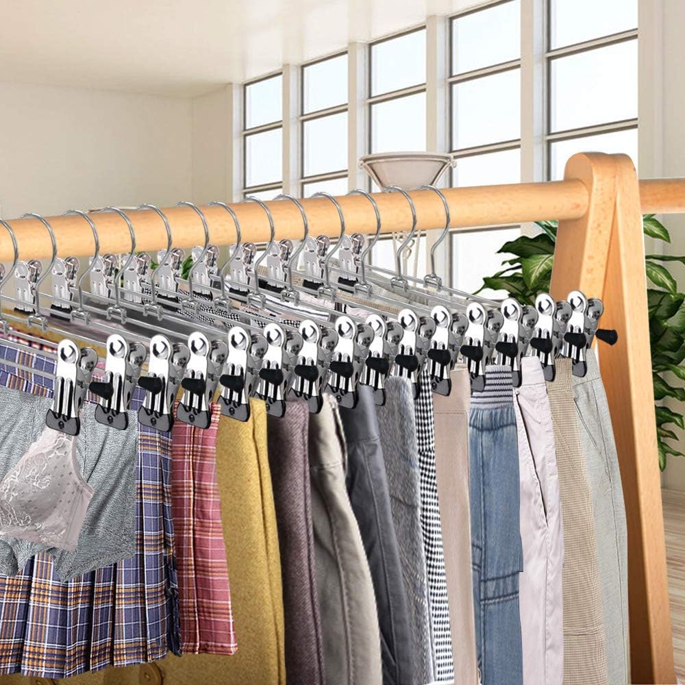Thumbnail 5 de NORTHERN BROTHERS Pants Hangers with Clips 20 pack