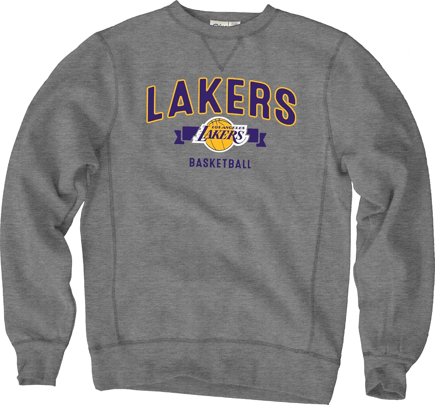 Thumbnail 5 de Blue 84 NBA Officially Licensed Crewneck Sweatshirt (Sanded Fleece) – Sanded Fleece Gray