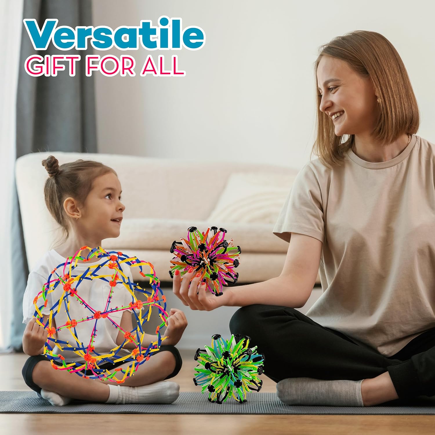Detalle 2 de 4E's Novelty Expandable Breathing Ball 4-Pack
