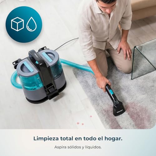 Detalle de Cecotec Limpiador de Tapicerías y Alfombras Carpet&Spot Clean XL Neo 600W