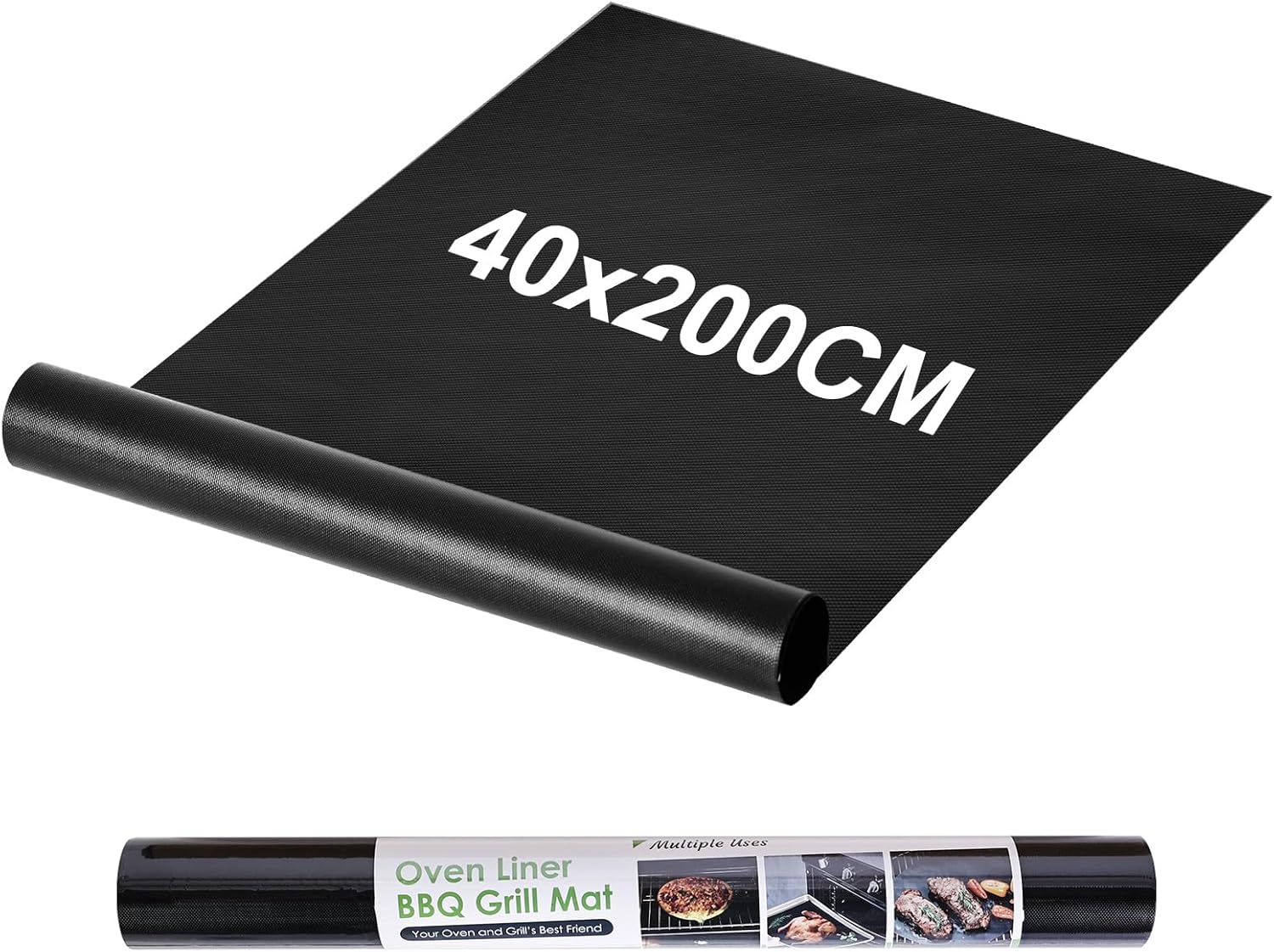 Thumbnail 6 de BBQ Grillmatte für Gasgrill 40x300cm – Übergroße, zuschneidbare Antihaft-Grillmatte