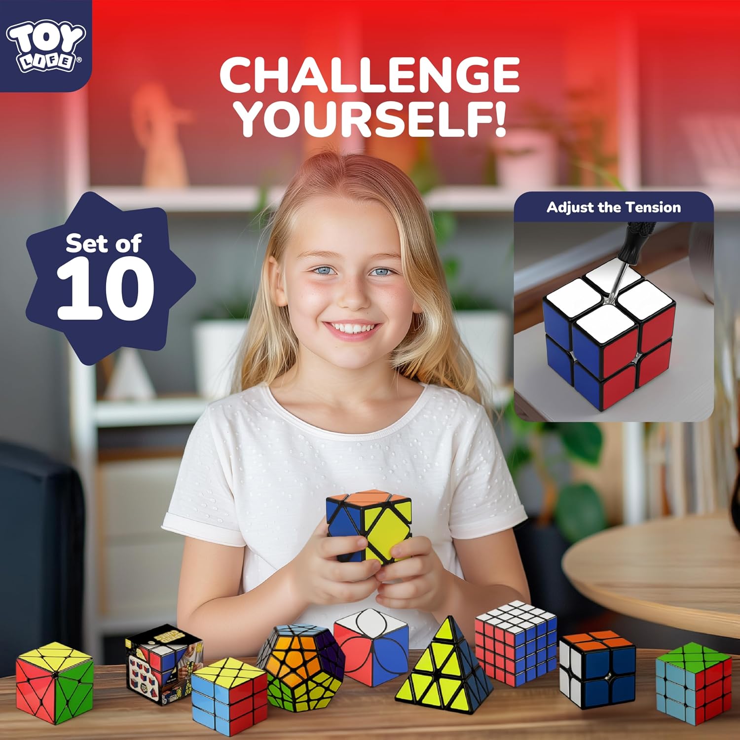 Detalle 2 de STEAM Life Speed Cube Set 10-Pack