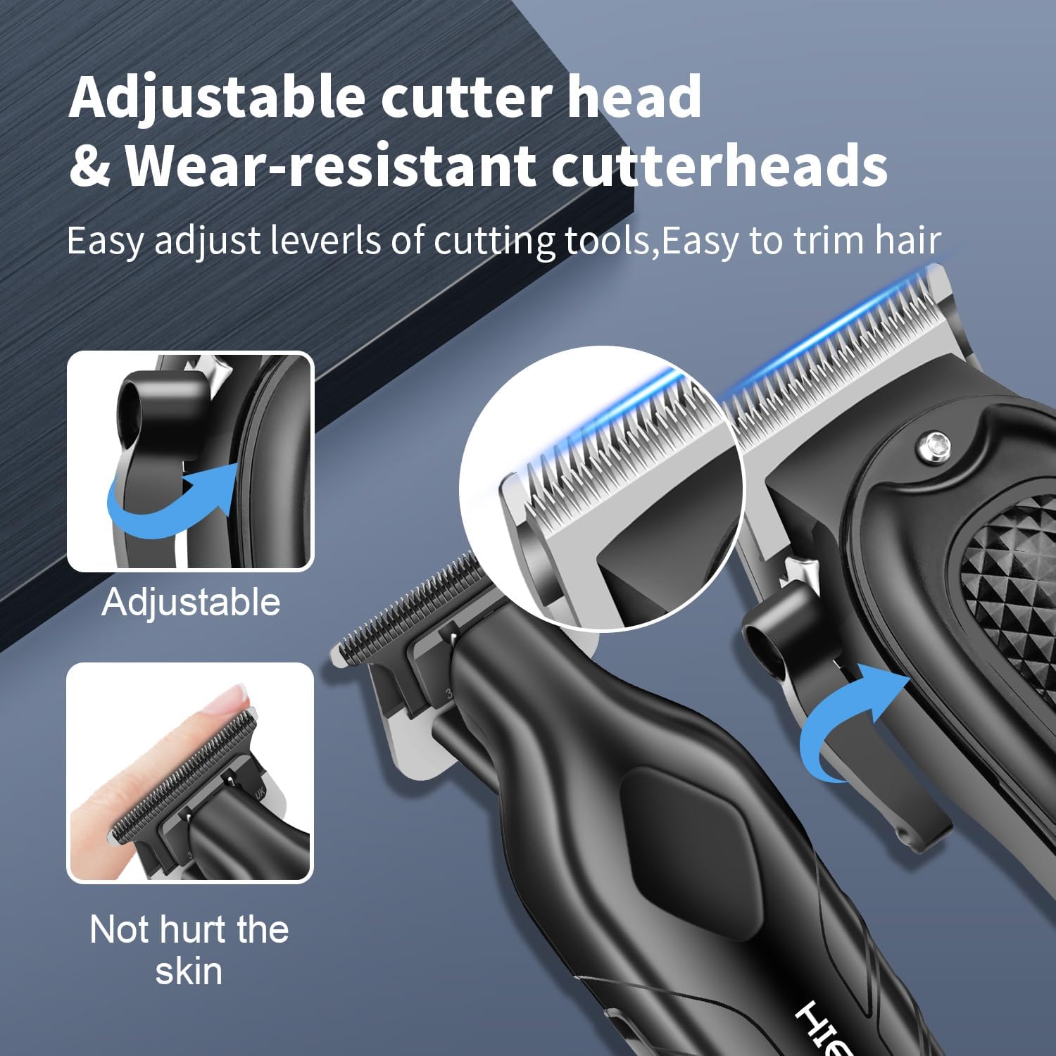 Detalle 2 de HIENA cordless hair cutting set