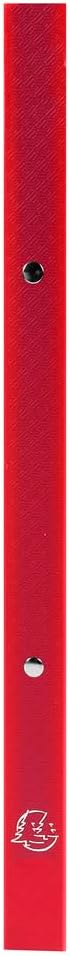 Detalle de Exacompta 54195SE – Lot de 5 classeurs souples OPAK A4 rouge, 2 anneaux, 15 mm