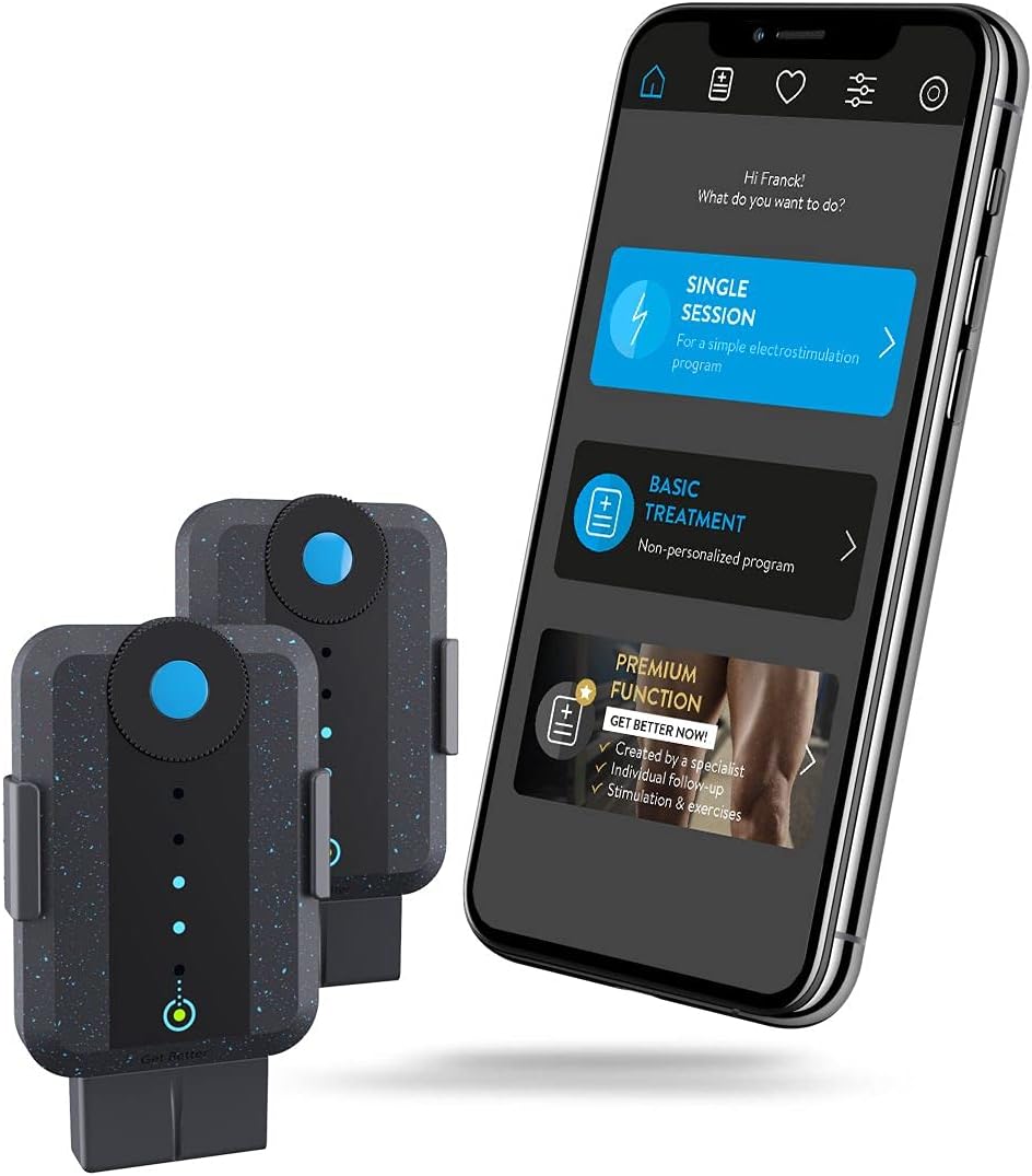 Detalle de Bluetens BLT15DS Duo Sport – bezprzewodowy elektrostymulator mięśni z akumulatorem USB
