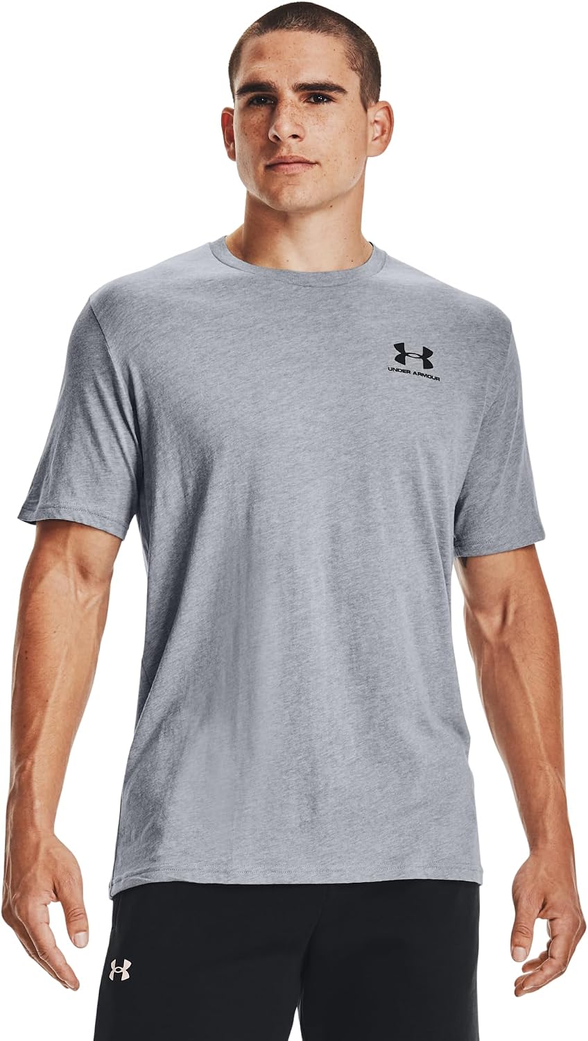 Detalle de Under Armour Homme UA Sportstyle LC SS Shirt – T-shirt coton/polyester léger et confortable